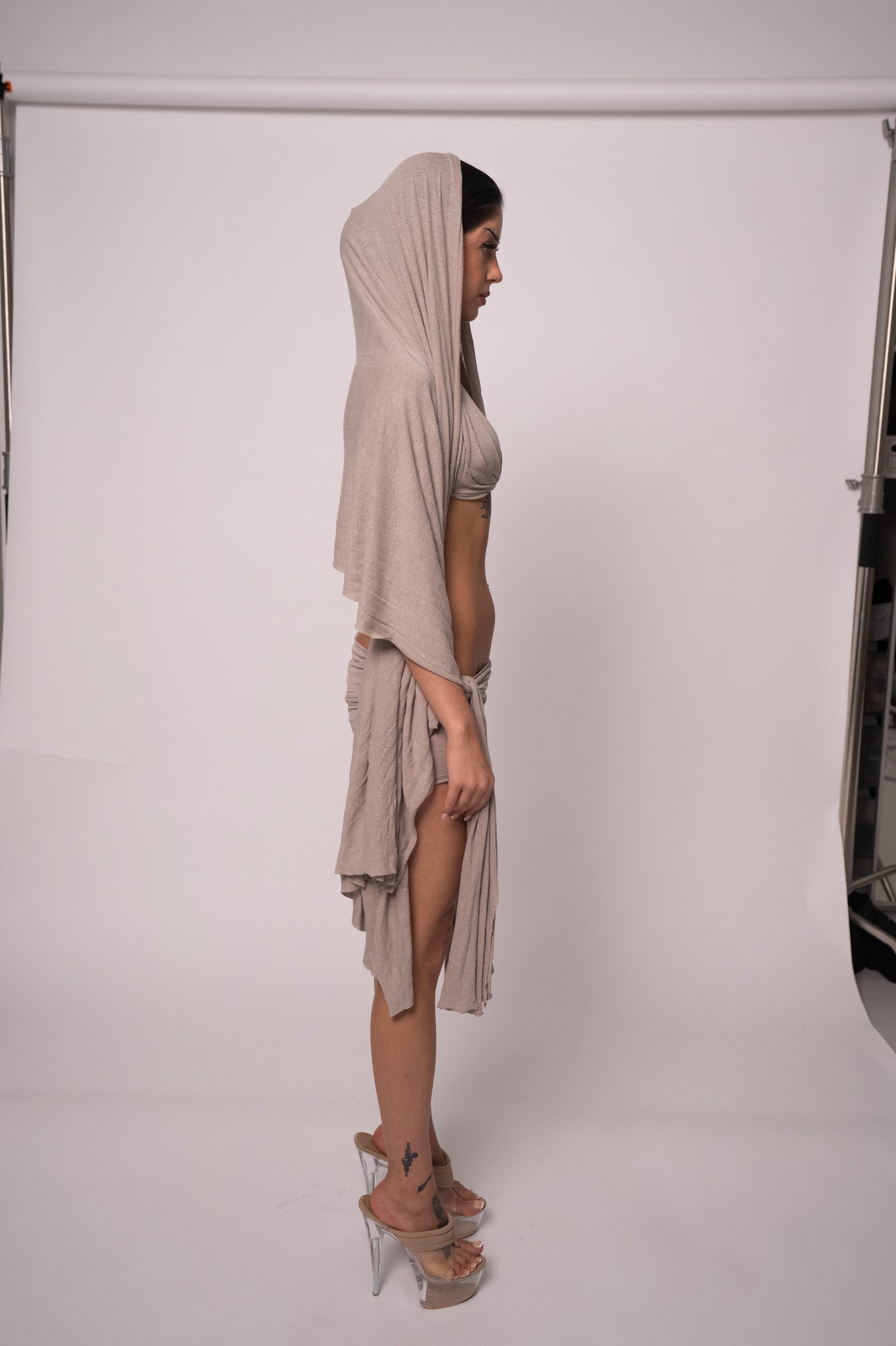 Wrap Top - Biege
