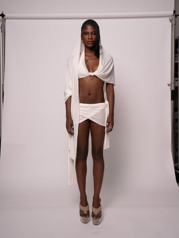 Wrap Top - White